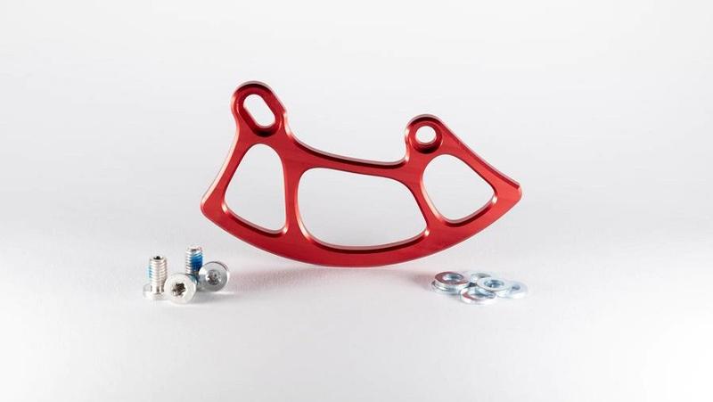 Oak Components Grown Bashguard, 30 - 34t, ISCG 05, Red