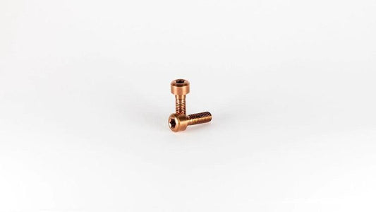 Oak Components Titanium Bolt Kit, M5 x 16mm Length, 6 pieces, Copper (For Eternal Stem)