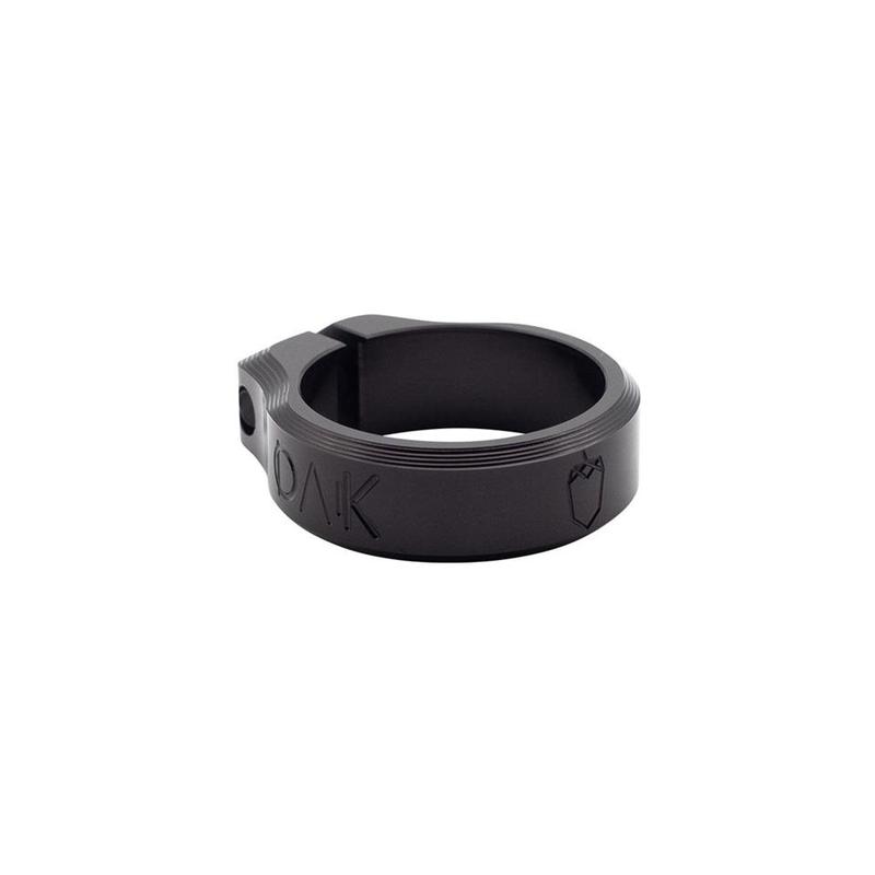 Oak Components Orbit Seatclamp, 31.8mm, Black