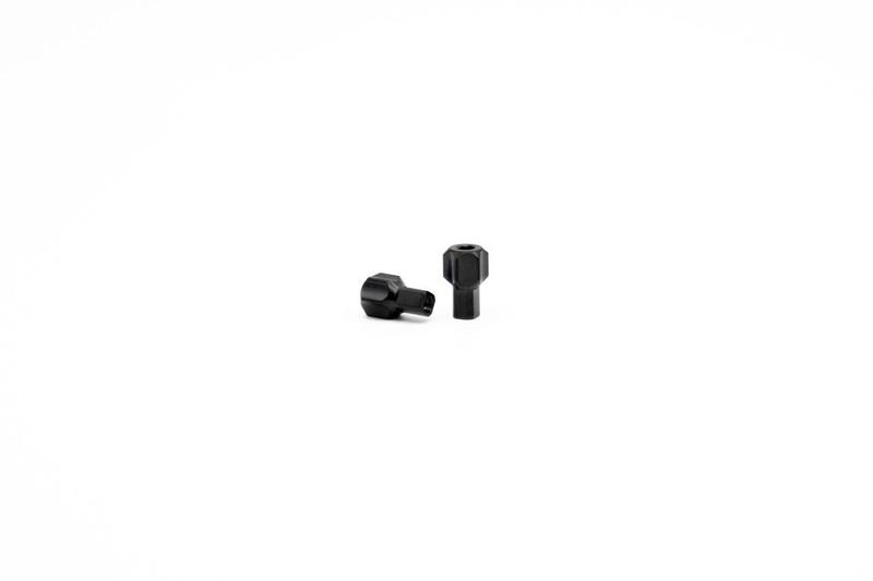 Oak Components Titanium Adjustment Screws for SRAM Brakes. 2 pieces, Black