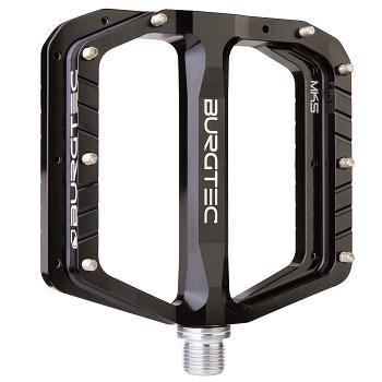 Burgtec Penthouse MK5 Flat Pedal, Burgtec Black, Pair