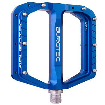 Burgtec Penthouse MK5 Flat Pedal, Deep Blue, Pair