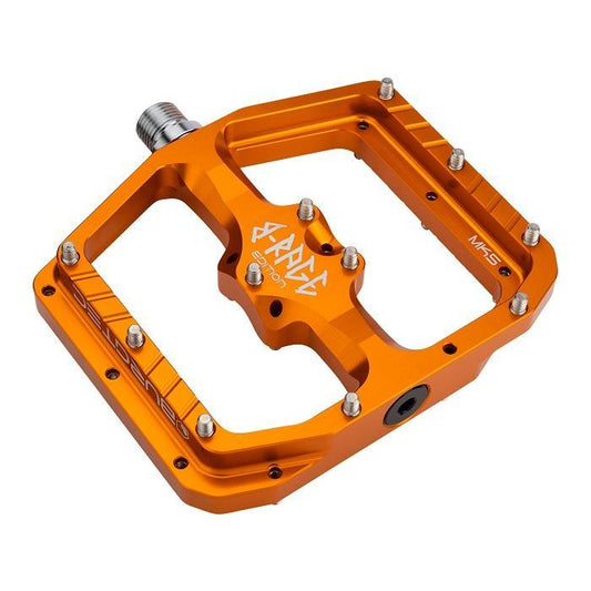Burgtec Penthouse MK5 Flat Pedal, B-Rage Edition, Iron Bro Orange, Pair