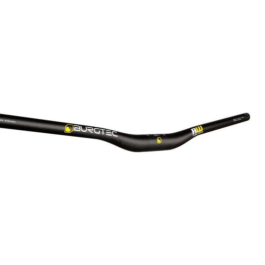 Burgtec Ride Wide Carbon Enduro Handlebar, 20mm Rise, 35mm Clamp, 800mm Width, Black