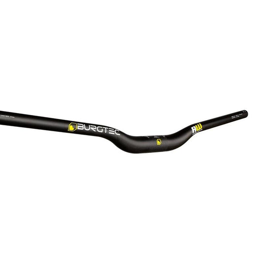 Burgtec Ride Wide Carbon Enduro Handlebar, 30mm Rise, 35mm Clamp, 800mm Width, Black