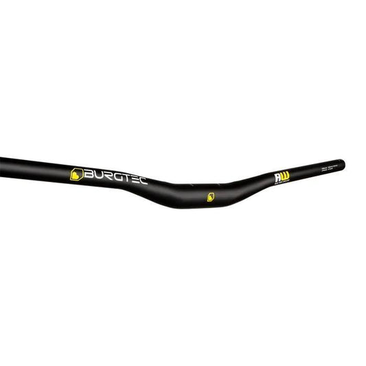 Burgtec Ride Wide Alloy Enduro Handlebar, 22.5mm Rise, 35mm Clamp, 800mm Width, Black