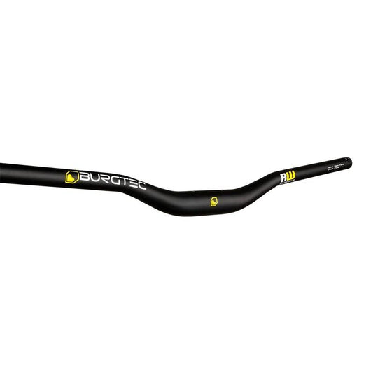 Burgtec Ride Wide Alloy Enduro Handlebar, 30mm Rise, 35mm Clamp, 800mm Width, Black