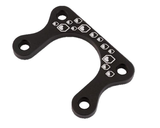 Burgtec Direct Mount Stem Spacers, 3 x 5mm Height, 4 x 35mm Bolts, Burgtec Black