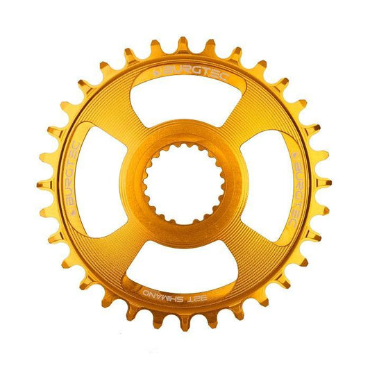 Burgtec ThickThin Chainring, Shimano Direct Mount, 30T, Burgtec Bullion Gold