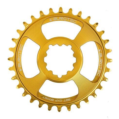 Burgtec ThickThin Chainring, Sram GXP, 3mm Boost Offset, 28T, Burgtec Bullion