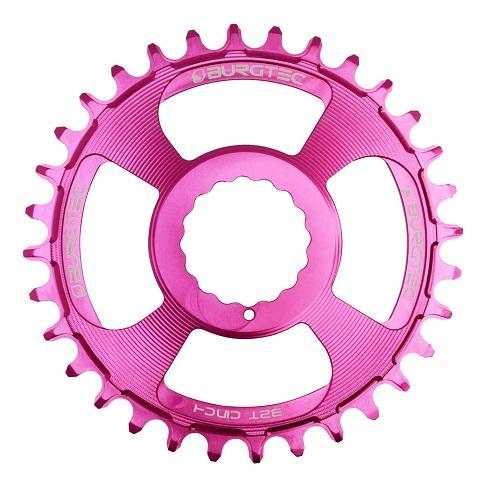 Burgtec ThickThin Chainring, RaceFace Cinch, 30T, Purple Rain