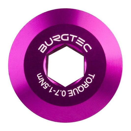 Burgtec Bolt, Shimano Hollowtech II Cranks & Shimano E-Bike Motors, Purple Rain