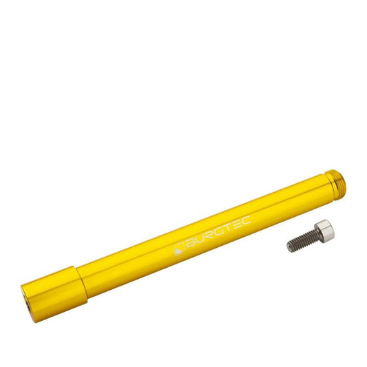 Burgtec Fork Axle, Ohlins Boost, Burgtec Bullion Gold
