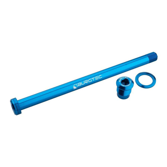 Burgtec Rear Axle, 180mm x 12mm x 1.00mm Pitch, Deep Blue