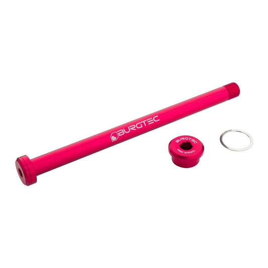 Burgtec Rear Axle, 173mm, Rocky Mountain, Toxic Barbie Pink