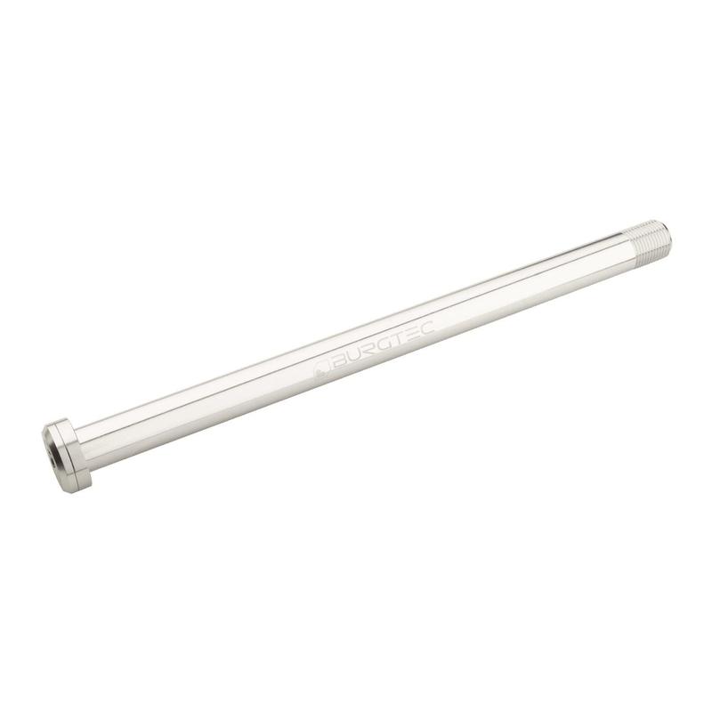 Burgtec Rear Axle, 174mm, Norco, Rhodium Silver