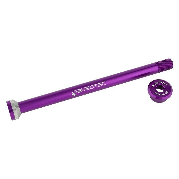 Burgtec Rear Axle, 174mm, Amflow, Purple Rain