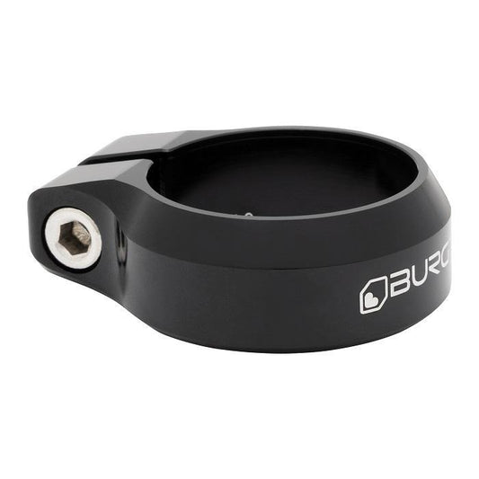 Burgtec Seat Post Clamp, 39.7mm, Burgtec Black