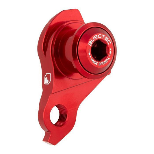 Burgtec Derailleur Hanger, UDH, Race Red