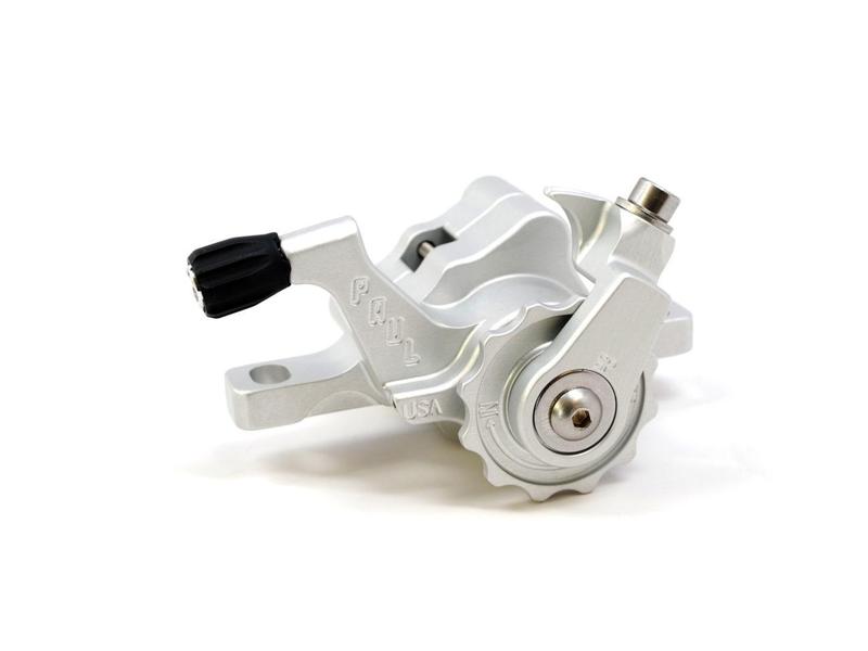 Paul Components Klamper Disc Brake (PM/IS), All Silver, Long-pull /each