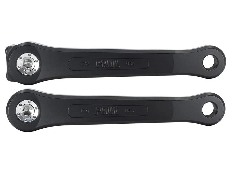 Paul Components 100% Pure Cranks, 165mm, JIS, Black