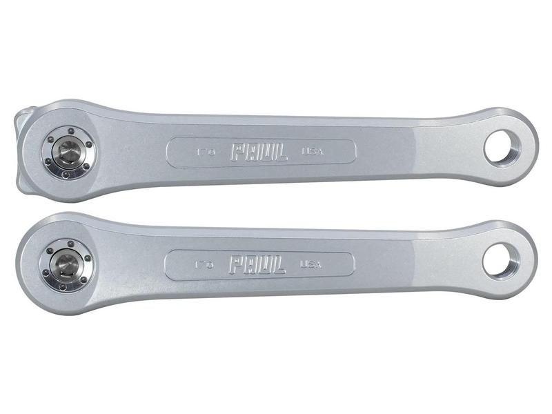 Paul Components 100% Pure Cranks, 175mm, JIS, Silver