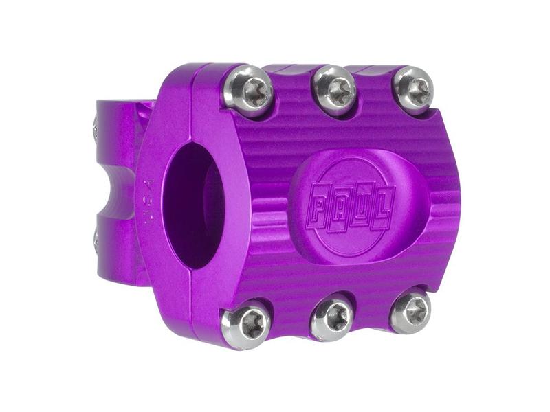 Paul Components Boxcar 7/8" Stem, 0° rise x 35mm length x 22.2mm clamp, Purple