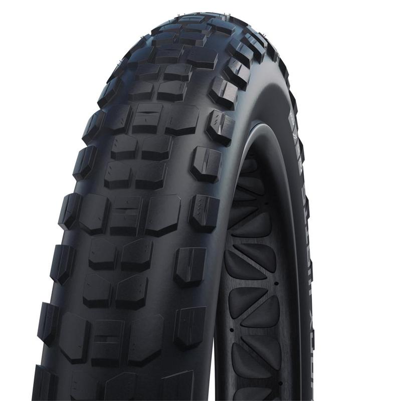 Schwalbe Johnny Watts E-Bike Tire, 27.5 x 4.00 (100-584), Black, Performance, Tubeless Easy, Addix Compound, Folding