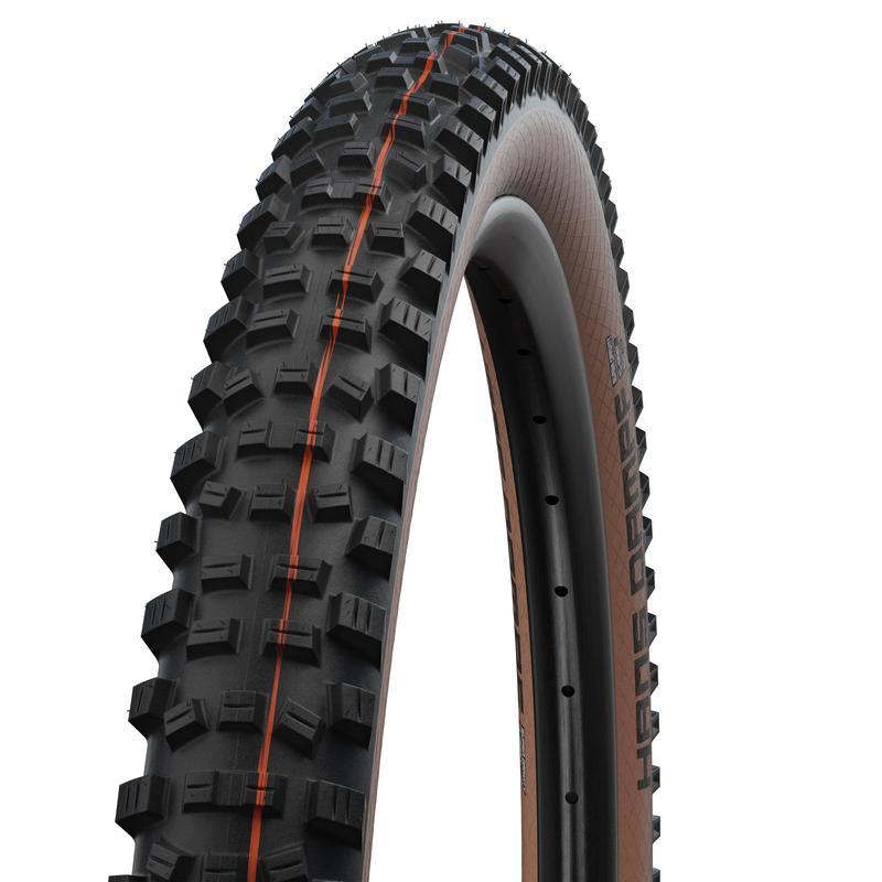Schwalbe Hans Dampf Tire, 29 x 2.35 (60-622), Bronze Skin, Super Trail, Tubeless Easy, Addix Soft, Folding
