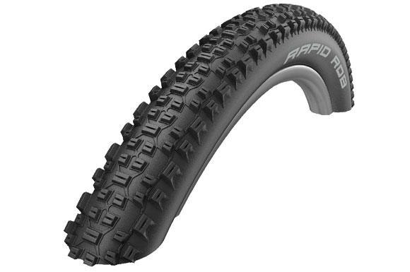 Schwalbe Rapid Rob Tire 26 x 2.10 (54-559) Black, SBC, Kevlar Guard, Wire
