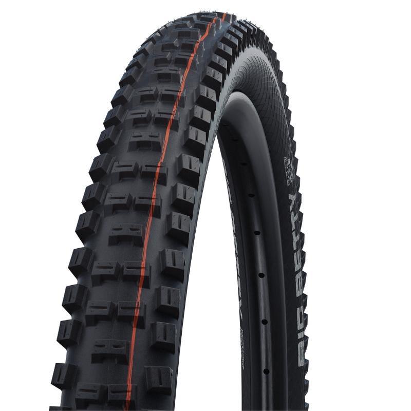 Schwalbe Big Betty Tire 27.5 x 2.40 (62-584), Black, Super Trail, Tubeless Easy, Addix Soft, Folding