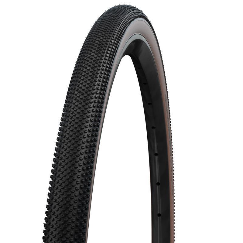 Schwalbe G-One Allround Tire, 700 x 40c (40-622), Bronze Skin, RaceGuard, Tubeless Ready, Addix, Folding