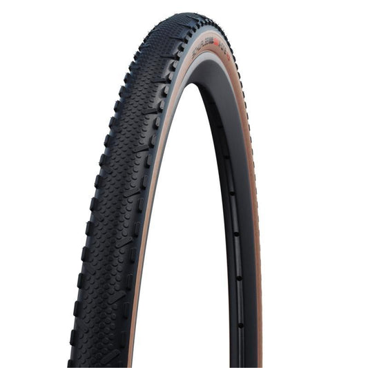 Schwalbe X-One RS Tire, 700 x 33c (33-622), Transparent Skin, Super Race, Tubeless Easy, Addix Race, Folding