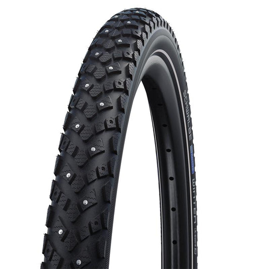 Schwalbe Winter Tire 26 x 1.75 (47-559) Black, 100 Spikes, Kevlar Guard, Wire