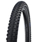 Schwalbe Marathon Plus MTB Tire, 27.5 x 2.25 (57-584), Black w/Reflective Strip, SmartGuard, Addix, Wire