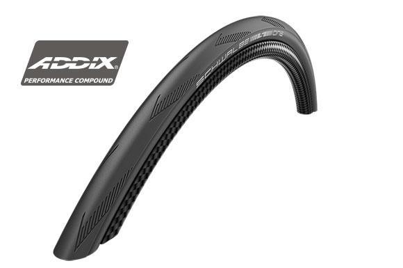 Schwalbe One Tire, 700 x 28c (28-622), Black, Tube Type, LiteSkin, Addix, RaceGuard, Folding