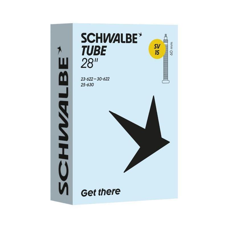 Schwalbe Tube SV 15, 700 x 23/30c, 60mm Presta Valve /each