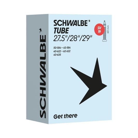 Schwalbe Tube SV 19, 700 x 40/62c (29 x 1.5-2.4"), 40mm Presta Valve /each