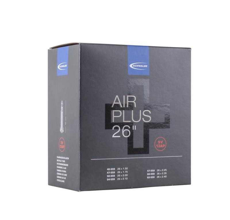 Schwalbe Air Plus Tube 13AP SV, 26 x 1.5-2.4, 40mm Presta Valve /each