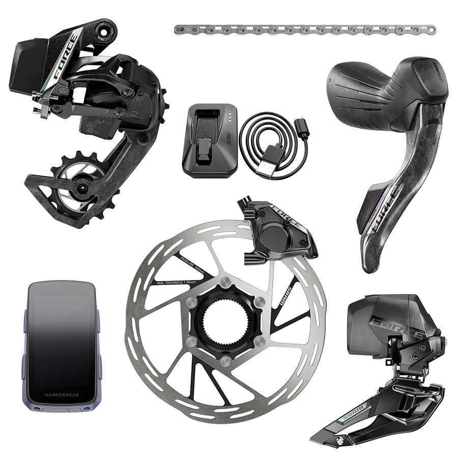 SRAM, Force AXS E1, Build Kit, with Karoo, Kit