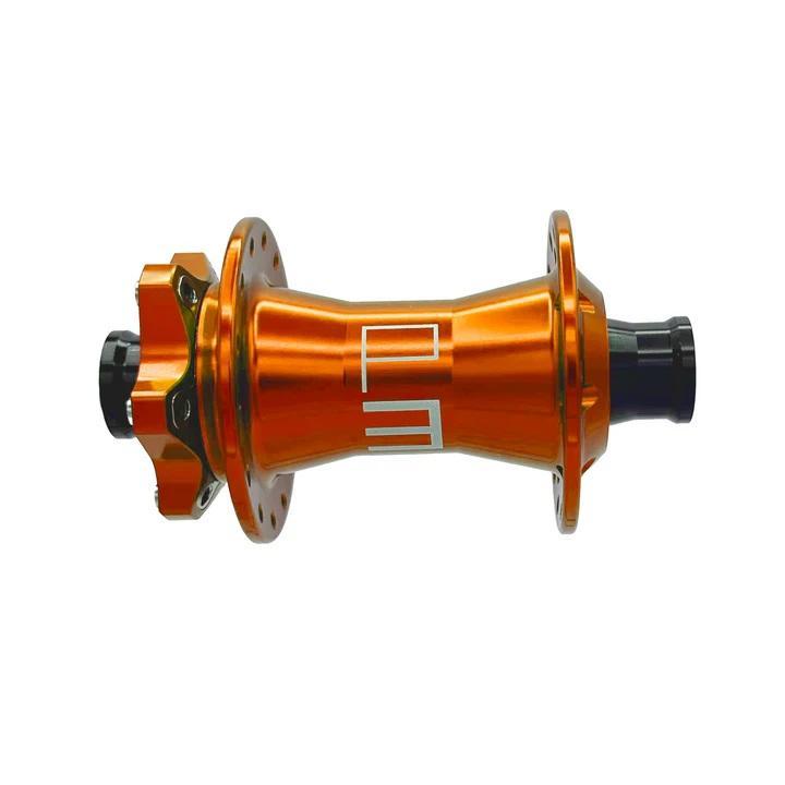 Project 321 G3 Front Hub - 6-Bolt, 28 Hole, 15x110mm - Orange