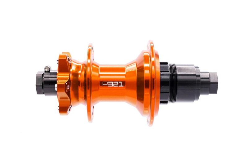 Project 321 G3 Rear Hub - 6-Bolt, 32 Hole, 12x142mm - Orange