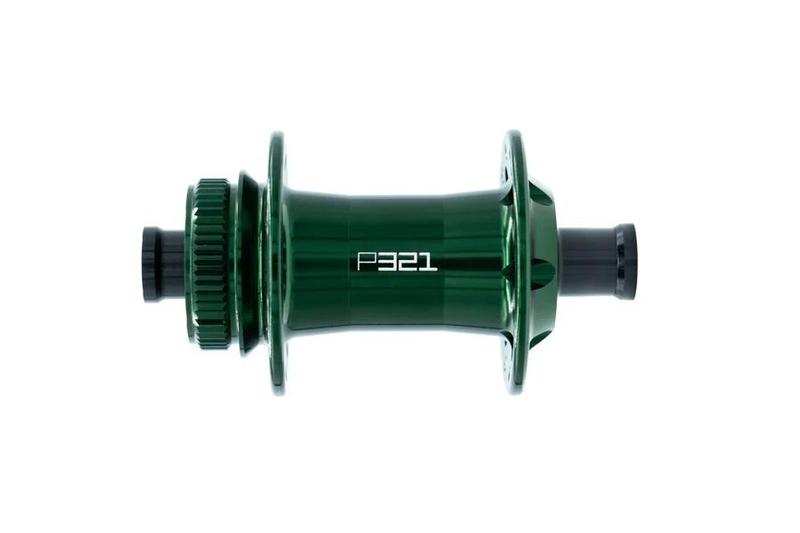 Project 321 RG3 Front Hub - Center Lock, 28 Hole, 12x100mm - British Racing Green