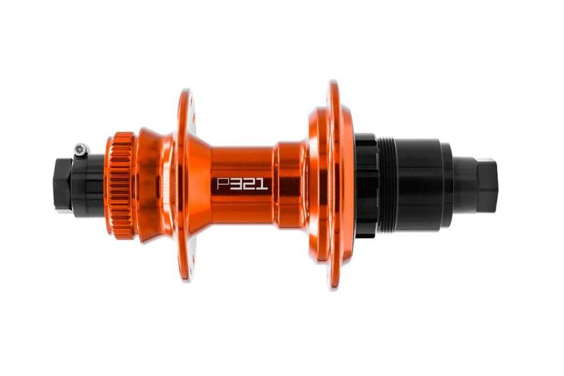 Project 321 RG3 Rear Hub - Center Lock, 28 Hole, 12x142mm - Orange