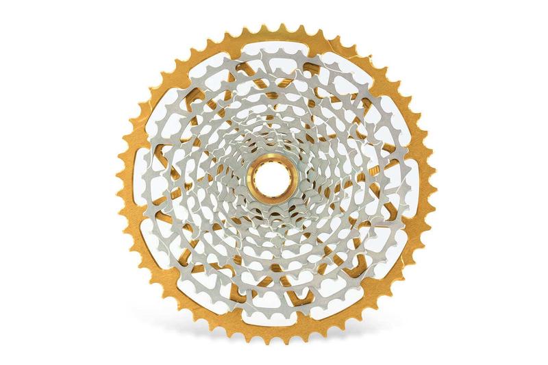 Garbaruk 12 Speed Cassette, Shimano Microspline, 10-52T, Gold