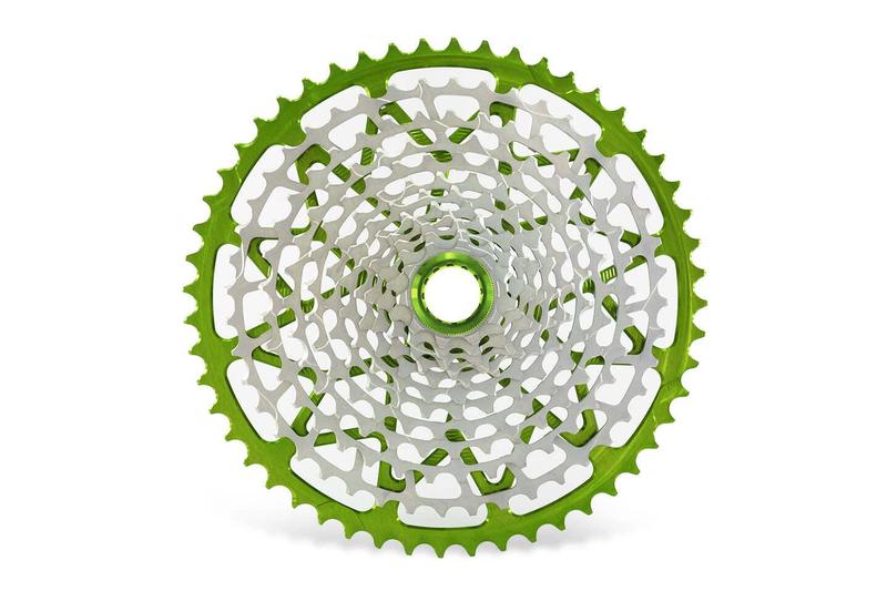 Garbaruk 12 Speed Cassette, Shimano Microspline, 10-52T, Green