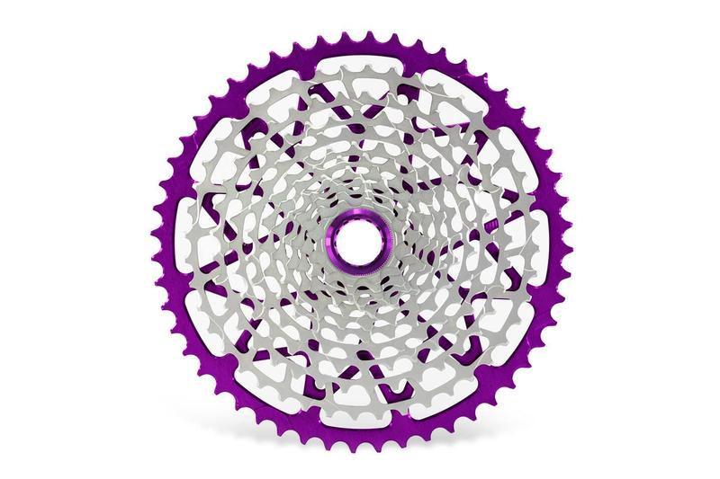 Garbaruk 12 Speed Cassette, Shimano Microspline, 10-52T, Purple