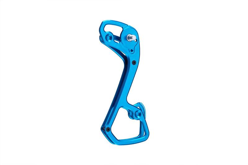 Garbaruk Rear Derailleur Cage, Shimano Shadow+ MTB 11 Speed, Blue