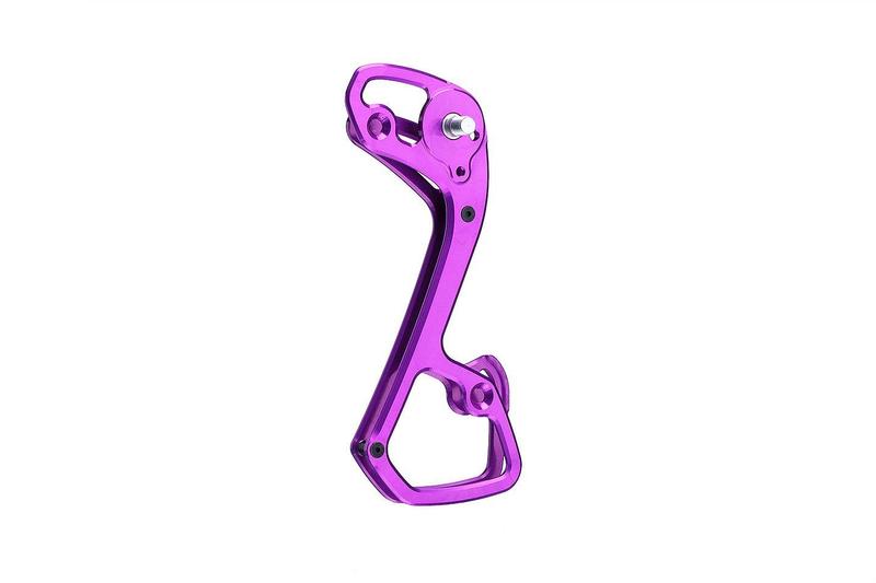 Garbaruk Rear Derailleur Cage, Shimano Shadow+ MTB 11 Speed, Purple