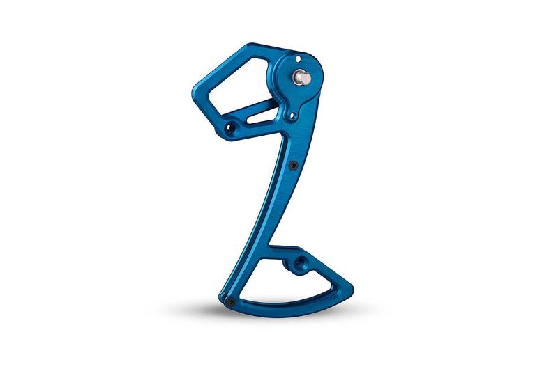 Garbaruk Rear Derailleur Cage, Shimano MTB 12 Speed, Blue